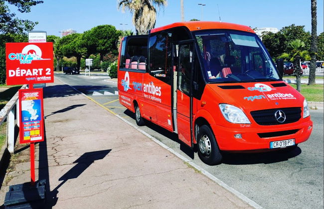 Bus touristique d'Antibes - Photo 2