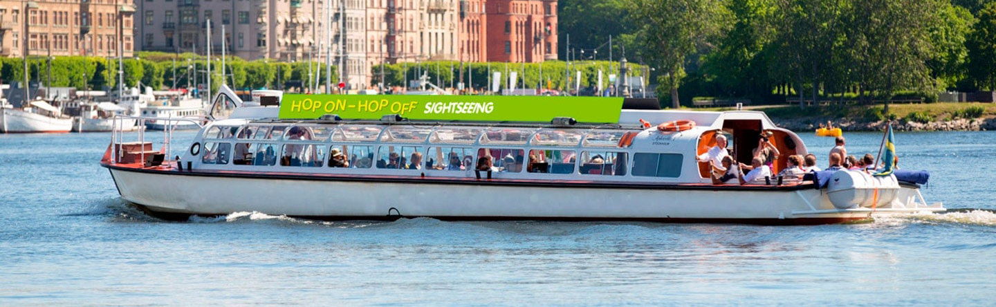 Barco turístico de Estocolmo