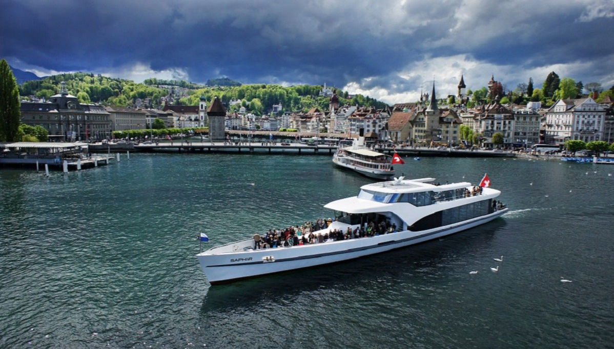Balade en bateau à Lucerne - Photo 1