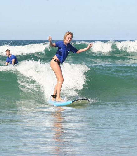 Foto de Surf en Gold Coast + Faro de Fingal Head