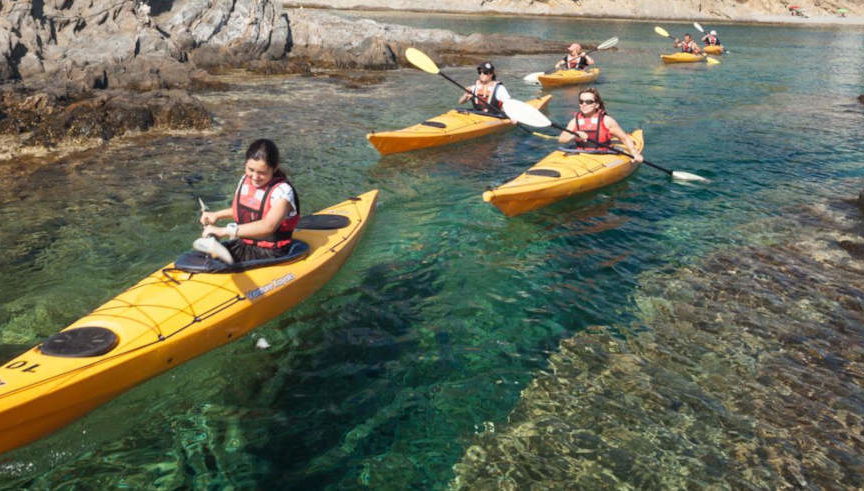 Costa Brava Hike, Kayak & Snorkel Tour