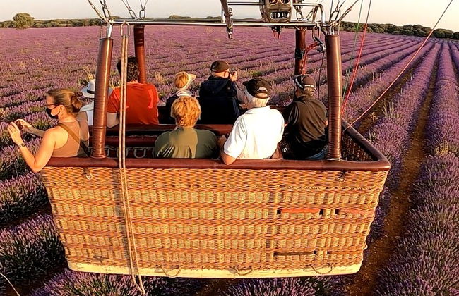 Paseo en globo por los campos de lavanda de Brihuega - Foto 4