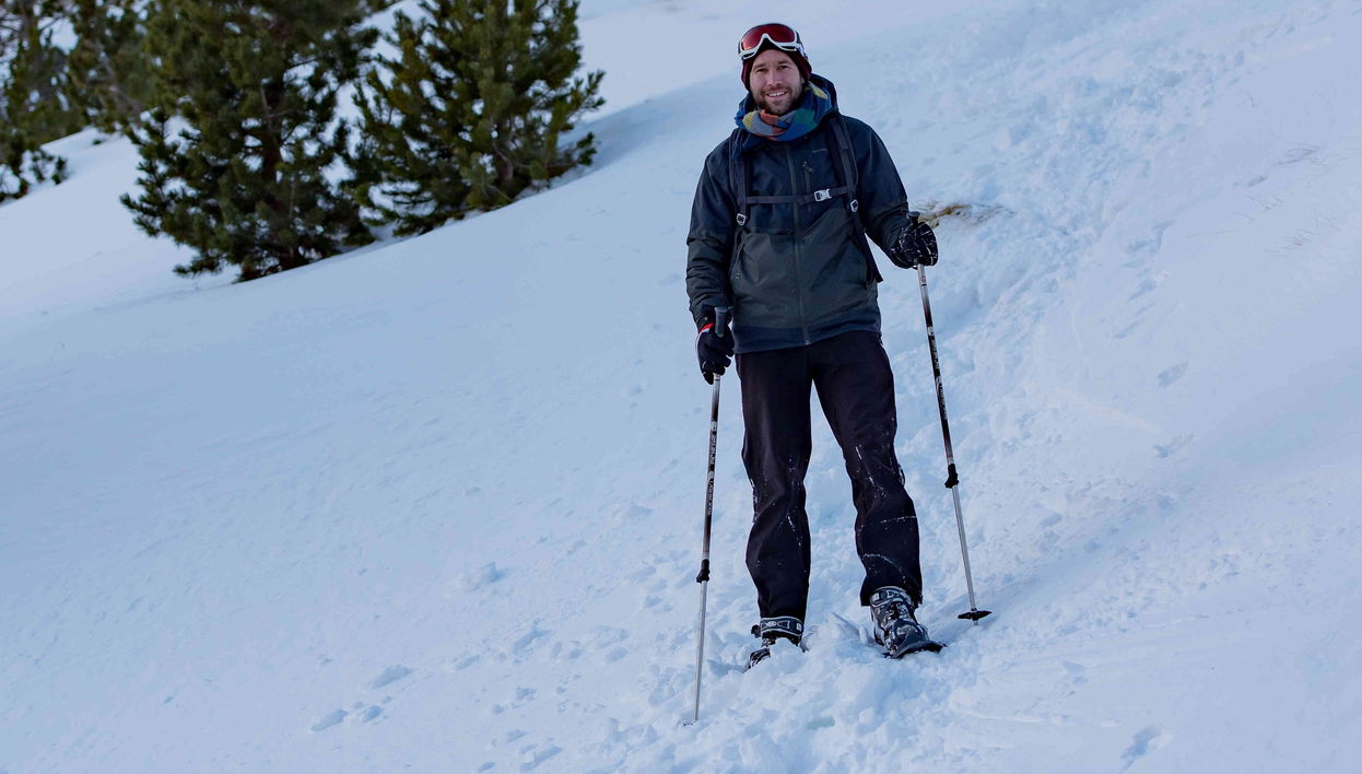 Passeio com raquetes de neve pelo Alto Pireneu