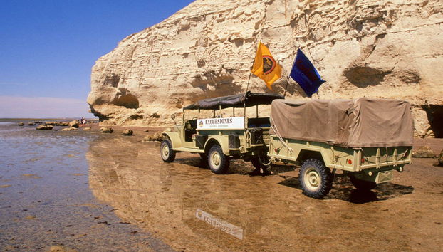 Camiones todoterreno en El Sótano