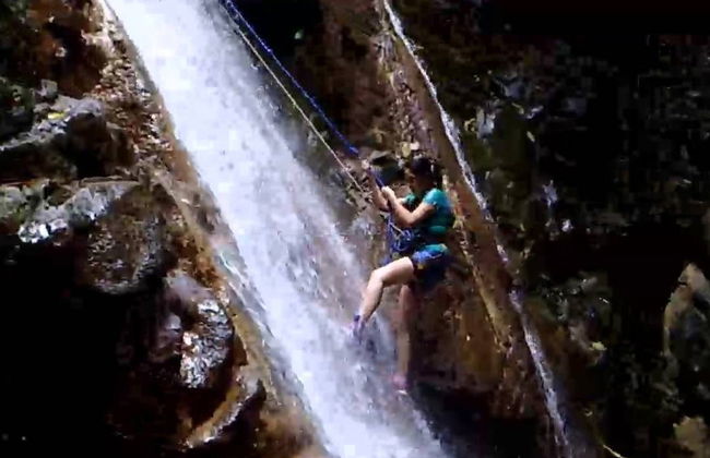 Rápel en las cataratas del Tambillo - Foto 4