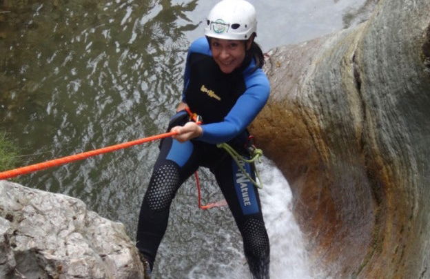 Rápel en la garganta de Nefeli - Foto 2