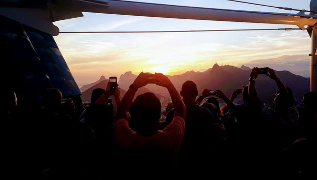 Atardecer en el Pan de Azúcar