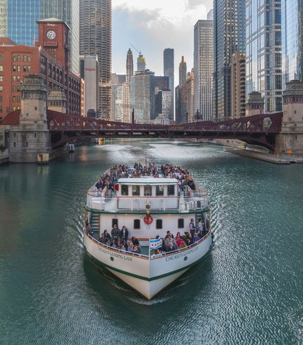 Foto de Paseo en barco por el río Chicago