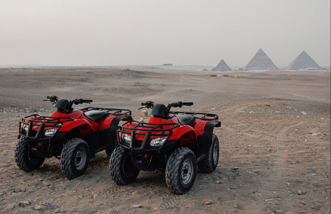 Balade en quad aux pyramides de Gizeh - Photo 1