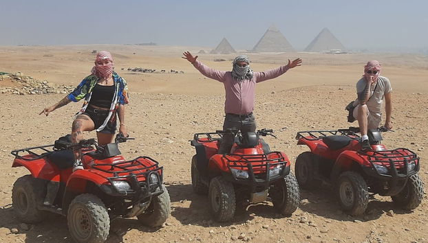 Balade en quad aux pyramides de Gizeh - Photo 5