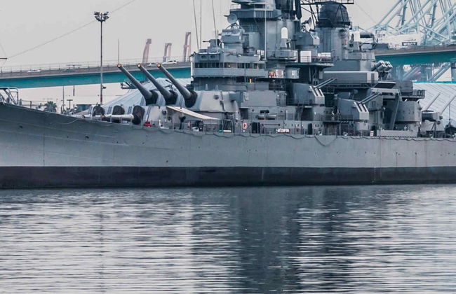 Entrada al Museo del Acorazado USS Iowa - Foto 2