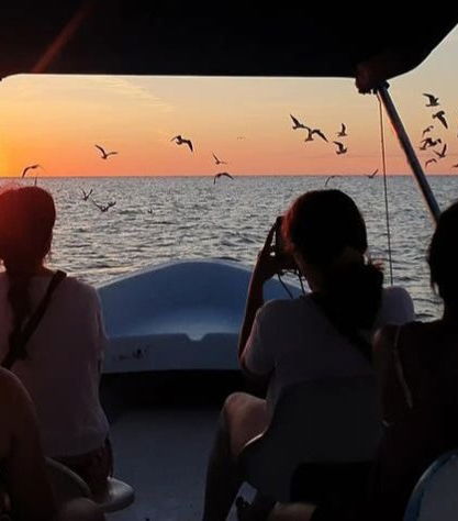 Foto de Paseo en barco al atardecer