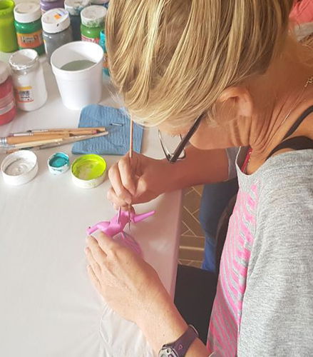 Foto de Taller de pintura de alebrijes