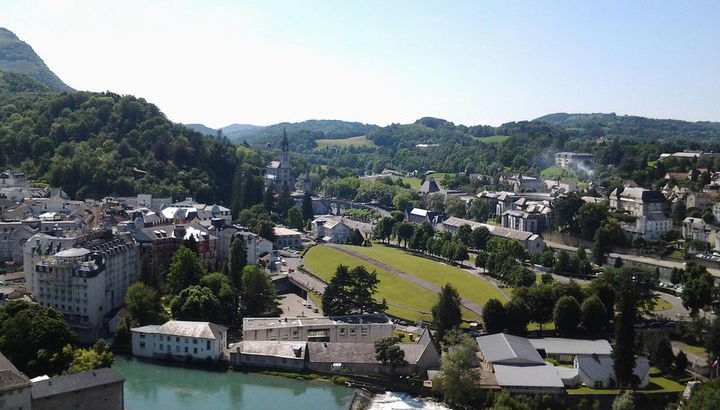 Heiligtümer von Lourdes, Blick von der mittelalterlichen Burg.