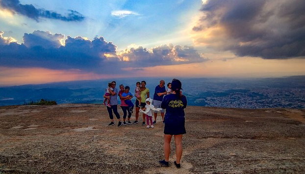 Sonnenuntergangsbesichtigung am Naturdenkmal Pedra Grande - Foto 2