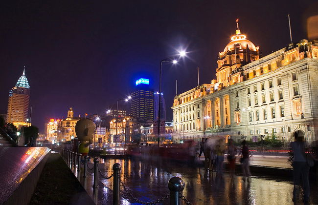 Crucero nocturno por el río Huangpu y Bund iluminado - Foto 6