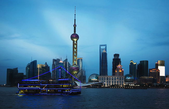 Crucero nocturno por el río Huangpu y Bund iluminado - Foto 2