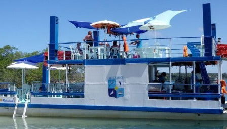 Balade en bateau avec déjeuner sur le lagon Guaraíras