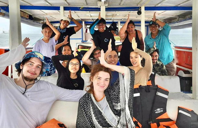 Nado con tiburones ballena en Puerto Princesa - Foto 4