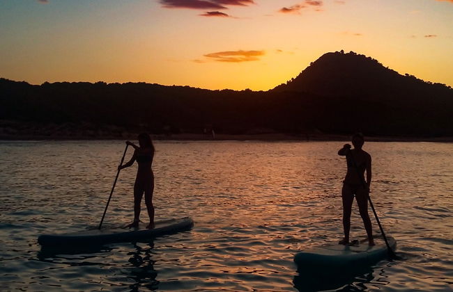 Paddle surf al tramonto a Cala Rajada - Foto 3