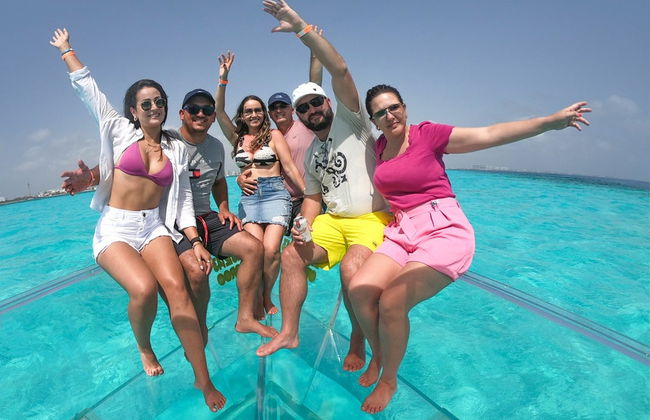 Paseo en barco transparente por Cozumel + Snorkel - Foto 3