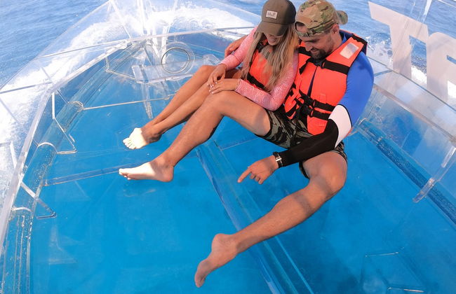 Paseo en barco transparente por Cozumel + Snorkel - Foto 6