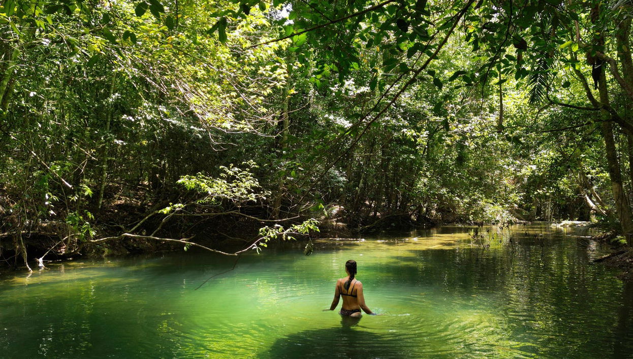 Excursión a Los Tres Ojos y Salto de Socoa - Foto 1