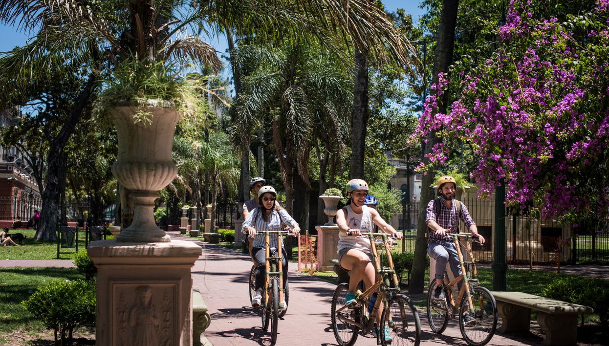 Tour dei Bosques Palermo in bicicletta + Kayak a Tigre - Foto 1