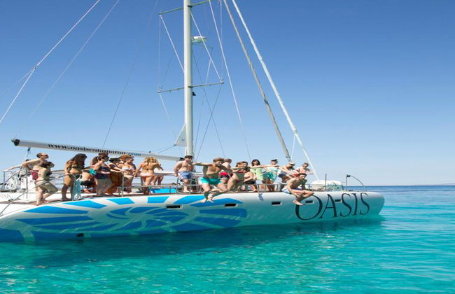 Oasis Catamaran - Croisière d'une demi-journée avec déjeuner - Photo 4