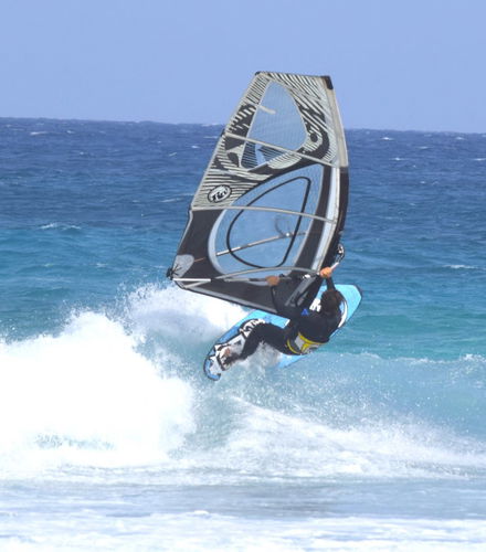 Foto de Curso de windsurf en las lagunas de El Cotillo