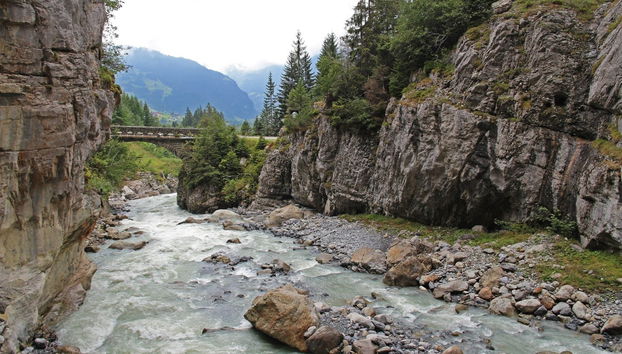Canyon swing en el Glacier Canyon - Foto 2
