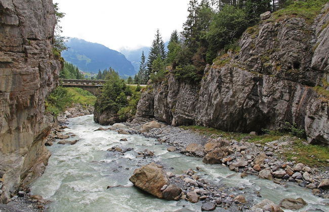 Canyon swing en el Glacier Canyon - Foto 2