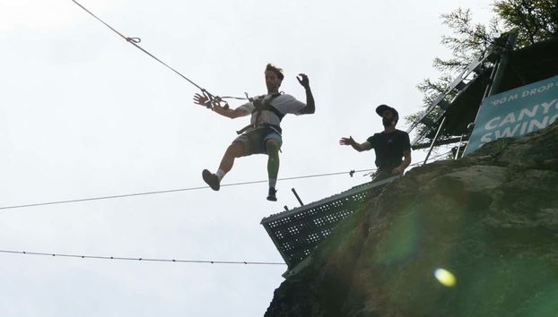 Puenting en el Glacier Canyon - Foto 4
