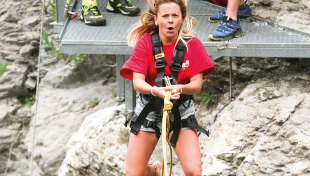 Canyon swing en el Glacier Canyon - Foto 5