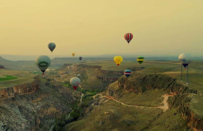 Vol en montgolfière au-dessus de la vallée de Soganli - Photo 6