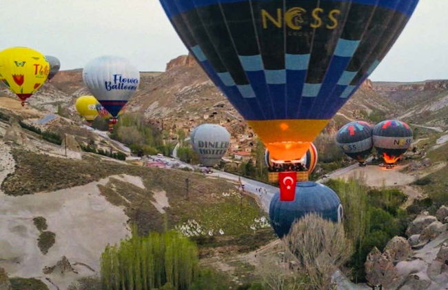 Vol en montgolfière au-dessus de la vallée de Soganli - Photo 5