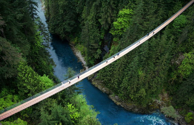 Entrada a Capilano Suspension Bridge Park - Foto 2
