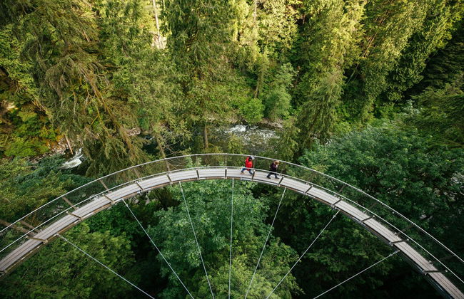 Entrada a Capilano Suspension Bridge Park - Foto 3
