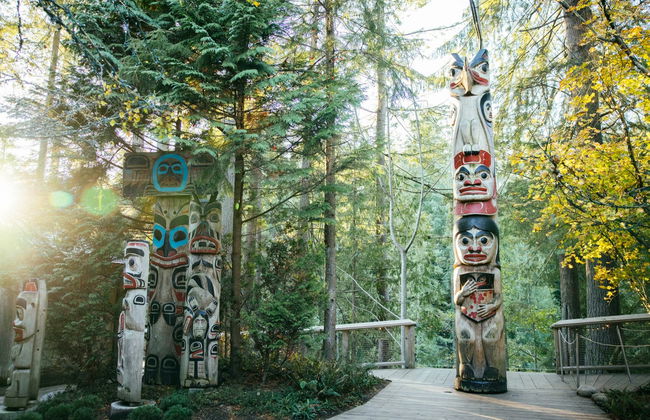 Entrada a Capilano Suspension Bridge Park - Foto 5