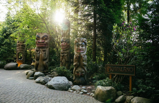 Entrada a Capilano Suspension Bridge Park - Foto 4
