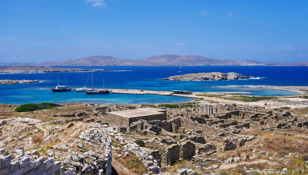 Ferry entre Mykonos e Delos - Foto 1