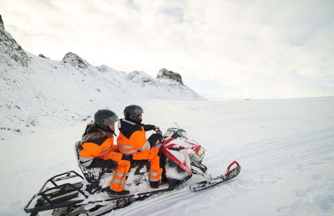 Snowmobile Ride on Langjökull Glacier - Photo 2