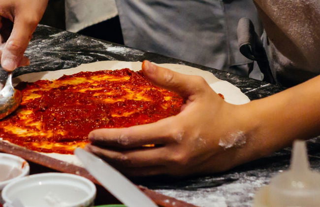 Aula de pizza italiana - Foto 23