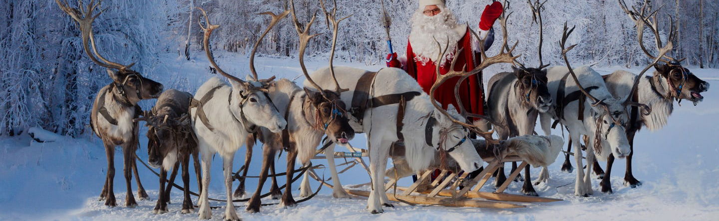 Aldea de Papá Noel en moto de nieve + Paseo en trineo de renos - Foto 1