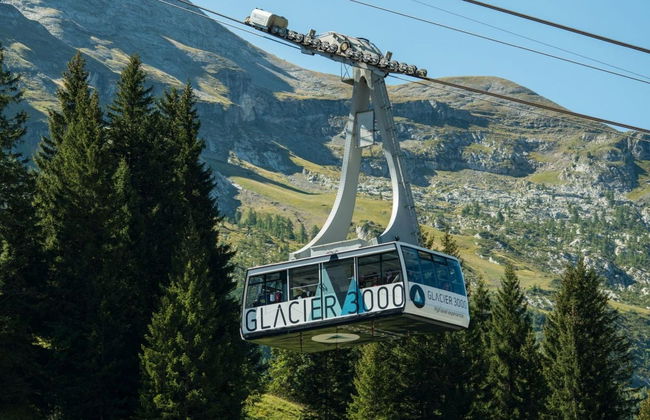 Excursion au Glacier 3000 - Photo 2