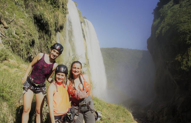 Rápel en la cascada de Tamul - Foto 2