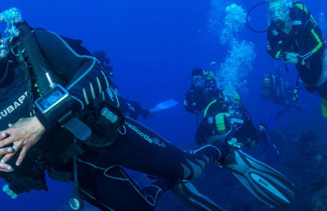 Bautismo de buceo en Fuencaliente - Foto 3