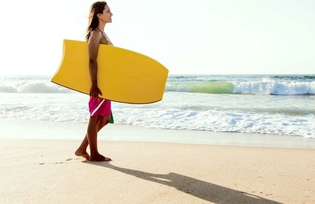 Cours de bodyboard à Nazaré - Photo 2