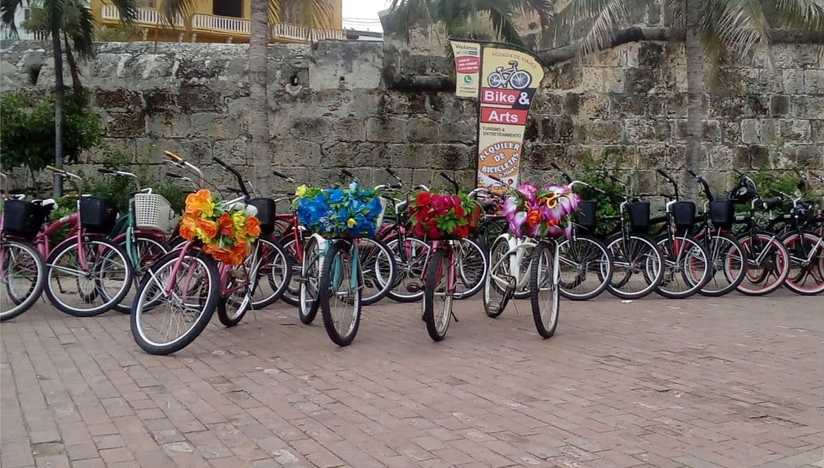 Balade à vélo dans Carthagène des Indes - Photo 1