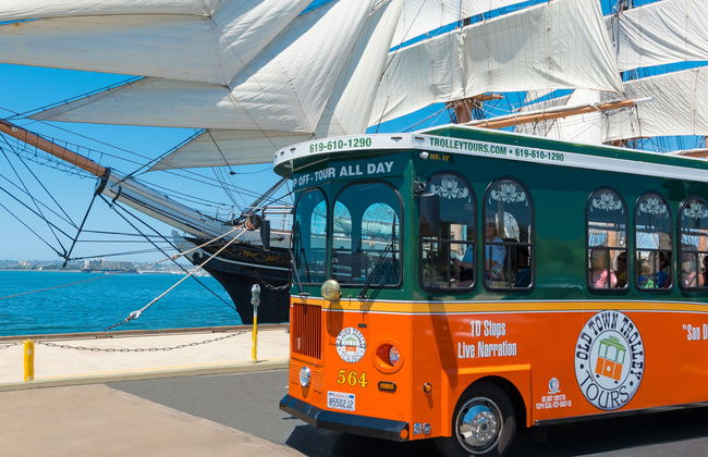 Trolleybus touristique de San Diego - Photo 6